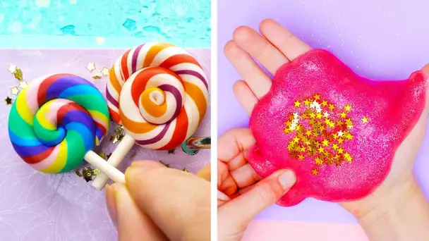 27 IDÉES DE BRICOLAGE SYMPA || SLIME, GELÉE, PÂTE POLIMÈRE ET RÉSINE ÉPOXY