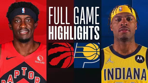 RAPTORS at PACERS | FULL GAME HIGHLIGHTS | November 22, 2023