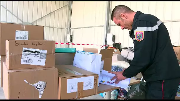 Guerre en Ukraine : les pompiers du Gard se mobilisent pour collecter les dons