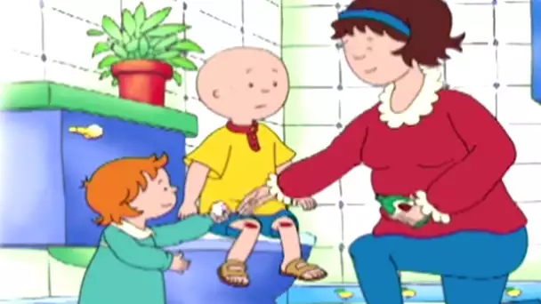 Caillou en Français | Caillou et L&#039;Accident de Noël | 418 | dessin animé | NOUVEL ÉPISODE HD