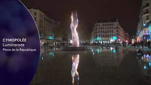 Fête des lumières de Lyon 2022 : Cymopolée, place de la République