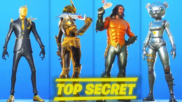 TOUS LES SKINS DE LA SAISON 3 SUR FORTNITE ! (SKINS, EMOTES, PLANEURS ...)