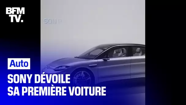 Au CES 2020, Sony dévoile sa première voiture