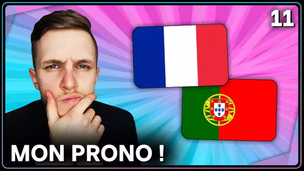 🇫🇷 🇵🇹 Mon PRONO pour FRANCE – PORTUGAL !