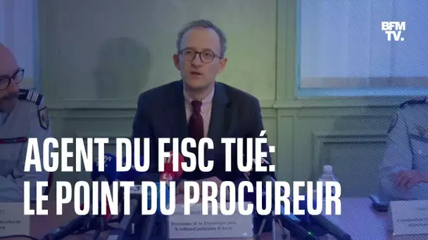 Agent du fisc tué: la conférence de presse du procureur de la République d'Arras en intégralité