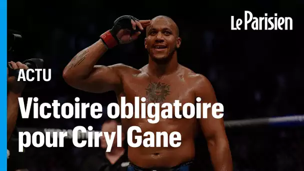 Ciryl Gane revient « remonté à bloc » à l’UFC Paris