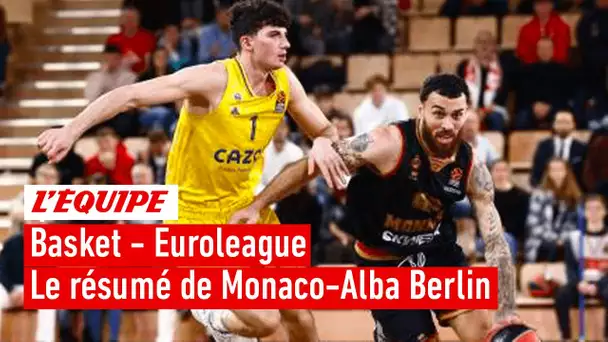 Basket - Euroleague : Sur un point au buzzer, Monaco lève les bras en l'air contre Berlin