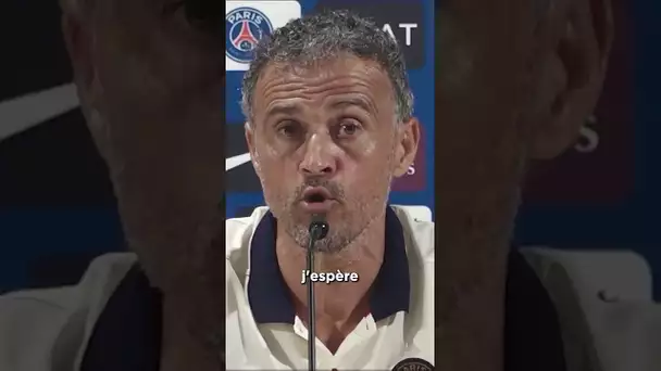 🔴🔵 L'avis très clair de Luis Enrique sur le dossier Mbappé au PSG ! #shorts