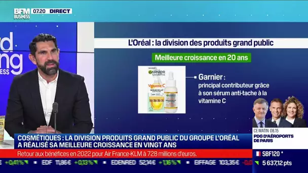 Adrien Koskas (Garnier) : L'Oréal, meilleure croissance en 20 ans