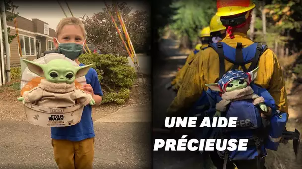 Baby Yoda transmet sa force aux pompiers américains