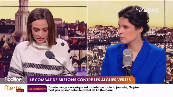 Algues vertes: "C'est une catastrophe...j'ai peur des émanations toxiques"