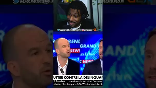 gros clash bompard et journaliste pro israel | #dofla sur #Twitch