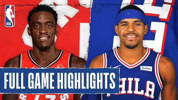 RAPTORS at 76ERS | FULL GAME HIGHLIGHTS | August 12, 2020