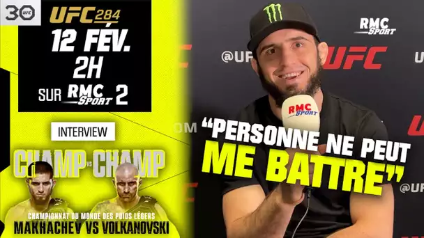 UFC 284 : "Personne ne peut me battre", entretien avec Makhachev avant son combat contre Volkanovski