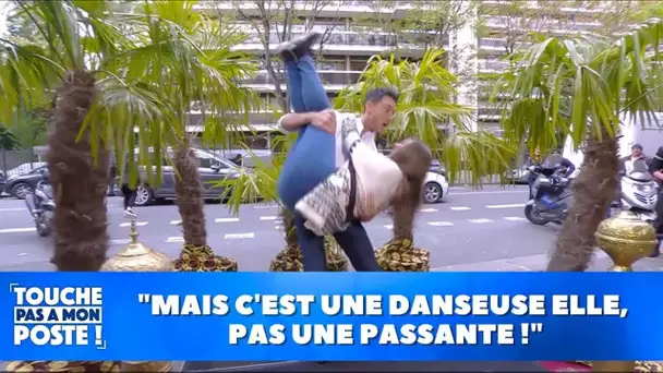 Des passants dansent avec les danseurs de "Danse avec les stars" !