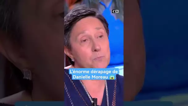 "On a pleuré, on a niqu*" Danielle Moreau dérape en plein direct dans #TPMP ! #shorts #humor