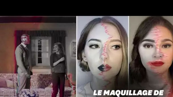 Sur TikTok, "WandaVision" inspire un challenge make-up