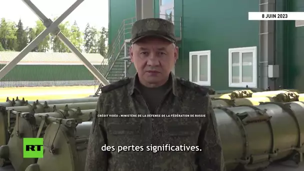 Sergueï Choïgou confirme l’échec de l’offensive ukrainienne dans la région de Zaporojié