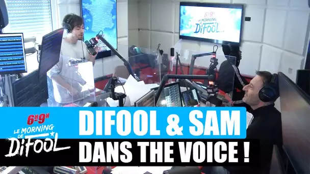 Difool & Sam dans The Voice avec Amel Bent ! #MorningDeDifool
