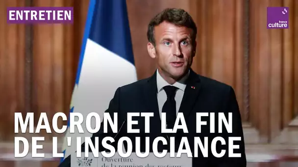 Fin de l'insouciance : le changement de ton d’Emmanuel Macron est-il un changement de cap ?