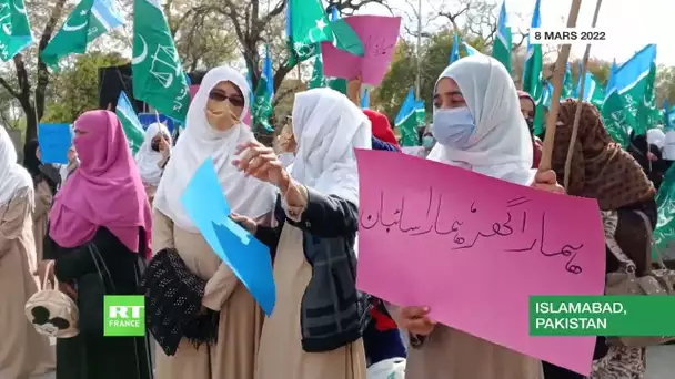 Pakistan : les femmes manifestent pour leurs droits à Islamabad