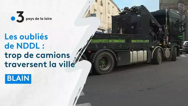 Trop de camions traversent la ville de Blain