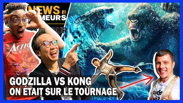 GODZILLA VS KONG : ON ÉTAIT SUR LE TOURNAGE ET ON A FAIT DES CASCADES