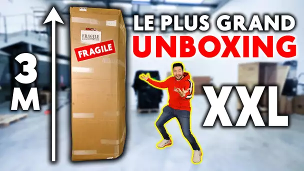 Mon Plus Grand Unboxing XXL ! (3 mètres)