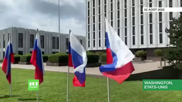 L’ambassade de Russie aux Etats-Unis célèbre la Journée du drapeau national