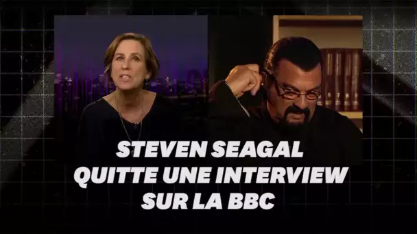 Steven Seagal quitte une interview après une question sur #metoo