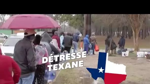 Vague de froid au Texas: les habitants font la queue pour l'eau potable