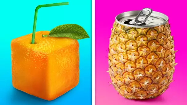 26 ASTUCES FANTASTIQUES ET ÉTONNANTES AVEC DES FRUITS