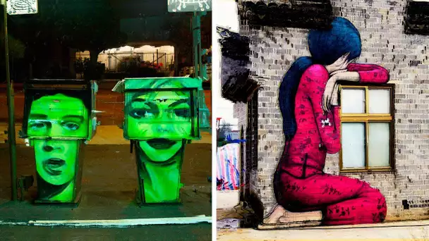 Graffitis Artistiques Impressionnants Qui Vont Te Laisser Bouche-Bée