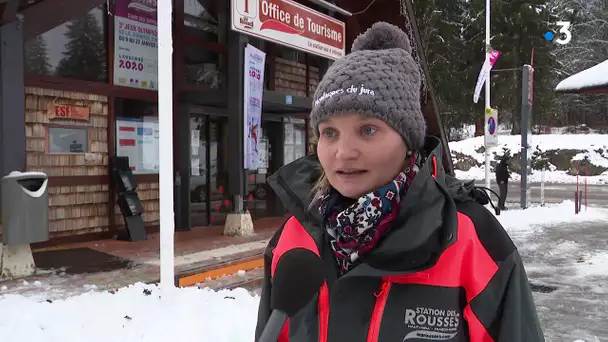La neige de retour à la station des Rousses