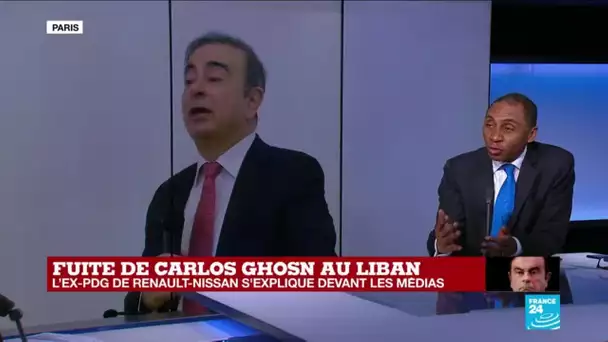 Carlos Ghosn devant la presse au Liban : Une affaire "politique" selon l'ex-PDG de Renault-Nissan