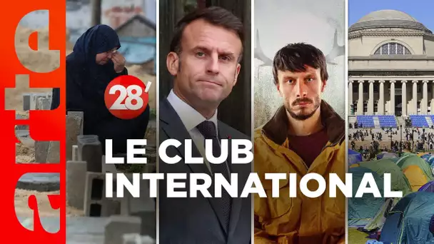 Gaza, la France attractive, Mon petit renne, nucléaire… | Le Club International - 28 minutes - ARTE