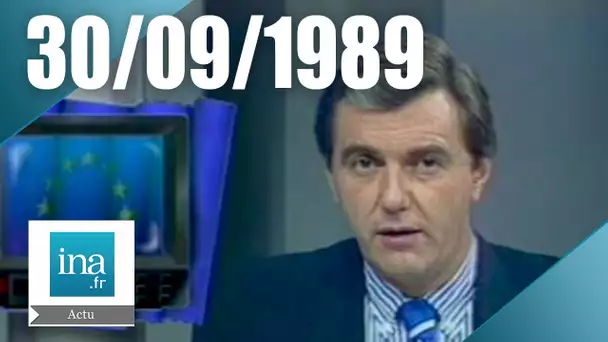 20h Antenne 2 du 30 septembre 1989 : Une gigantesque fuite de gaz | Archive INA