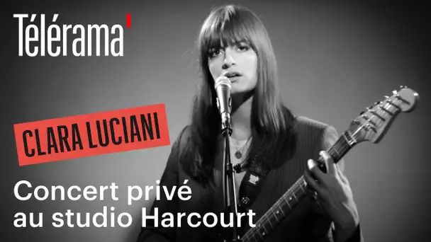 Sublime : Clara Luciani en session privée au studio Harcourt