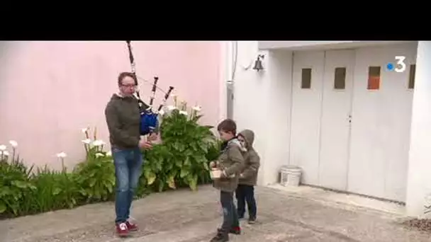 Soutien au personnel soignant : les sonneurs font résonner leurs instruments
