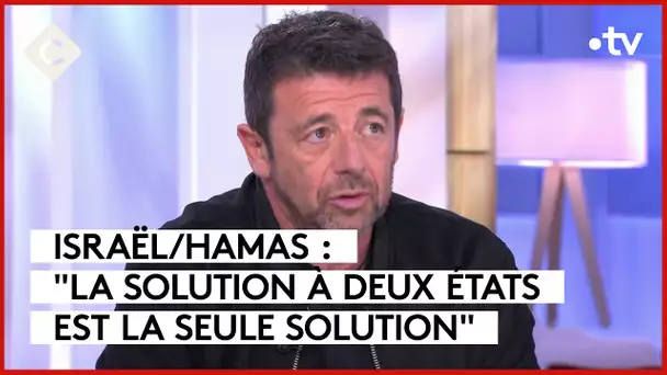 Patrick Bruel militant pour la paix - C à Vous - 16/11/2023