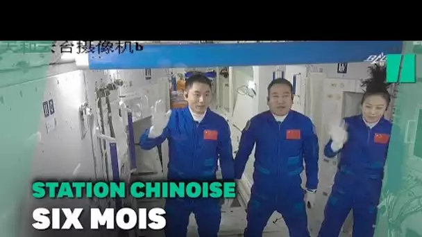 Le vaisseau chinois Shenzhou-13 s'est arrimé à la station spatiale