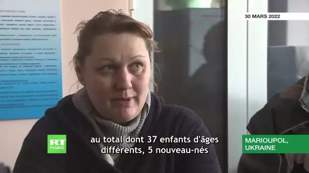 Ukraine : reportage dans une maternité de Marioupol
