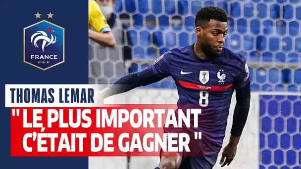 La réaction de Thomas Lemar, Equipe de France I FFF 2021