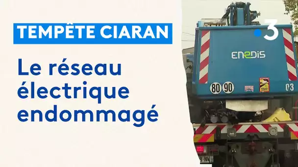 Tempête Ciaran : Le réseau électrique endommagé dans le Pas-de-Calais