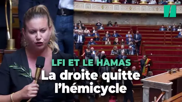 La droite quitte l’Assemblée nationale avant l’intervention de Mathilde Panot