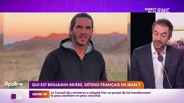 Portrait de Benjamin Brière, détenu français en Iran
