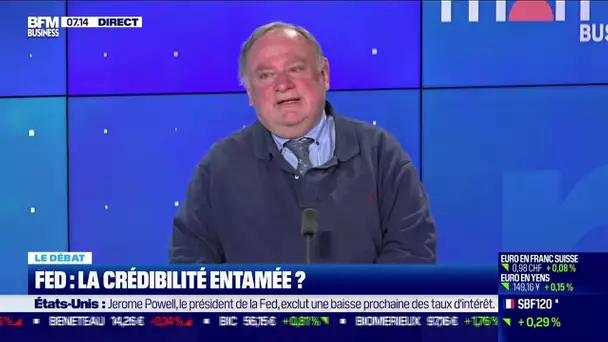 Nicolas Doze face à Jean-Marc Daniel : La crédibilité de la Fed entamée ?