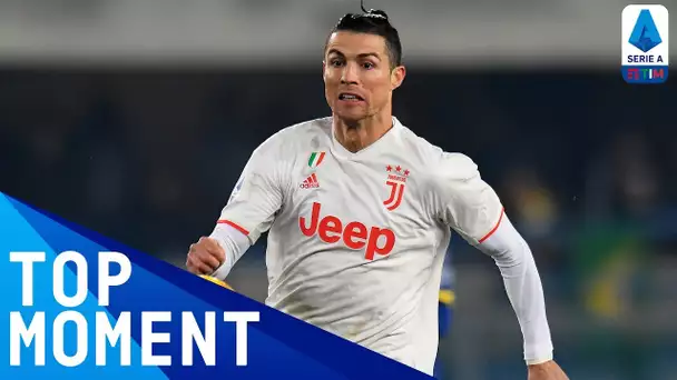 Ronaldo Scores For The 10th Consecutive Serie A Game | Hellas Verona 2-1 Juventus | Serie A TIM