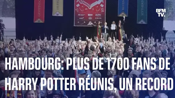Hambourg: plus de 1700 fans de Harry Potter déguisés réunis au même endroit, nouveau record du monde