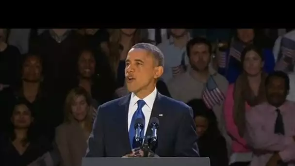 Election US : Obama salue 'tous les Américains qui ont voté'